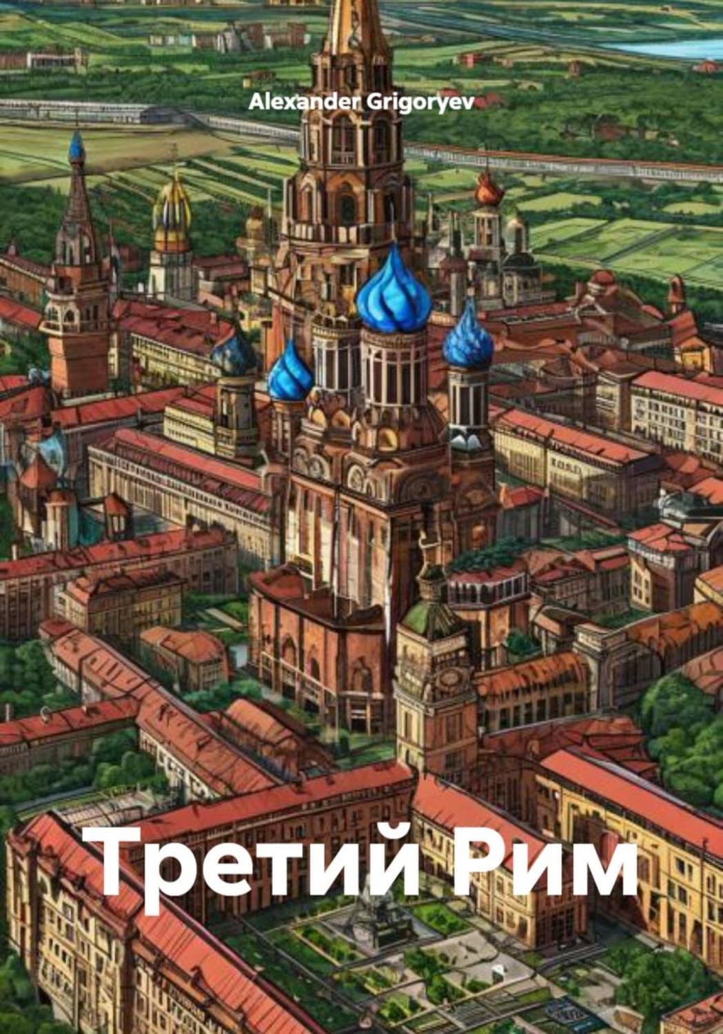 Обложка книги «Третий Рим» — Александер Григорыев