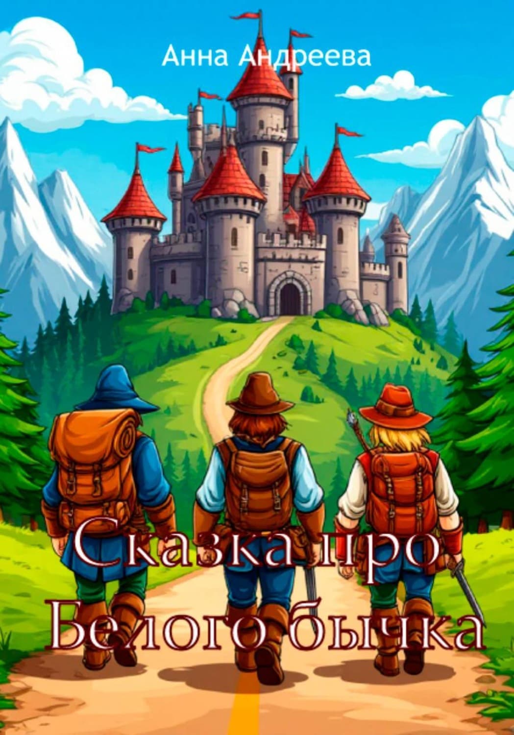 Обложка книги «Сказка про Белого бычка» — Агния Андреева