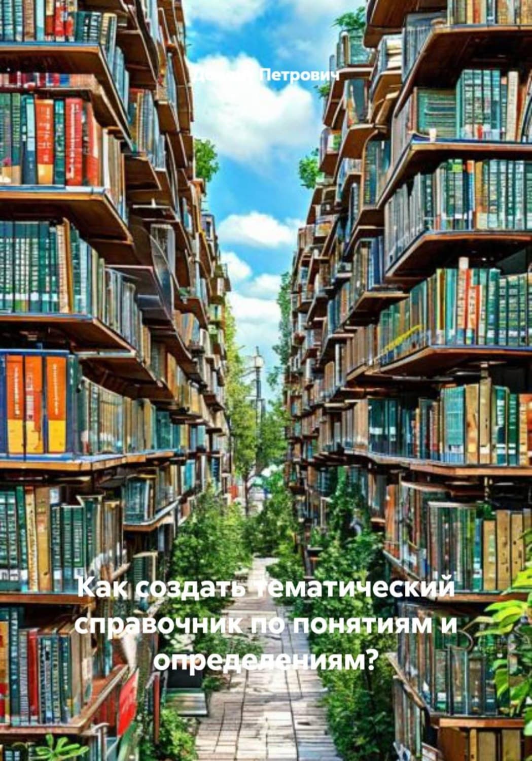 Обложка книги «Как создать тематический справочник по понятиям и определениям?» — Доцент
