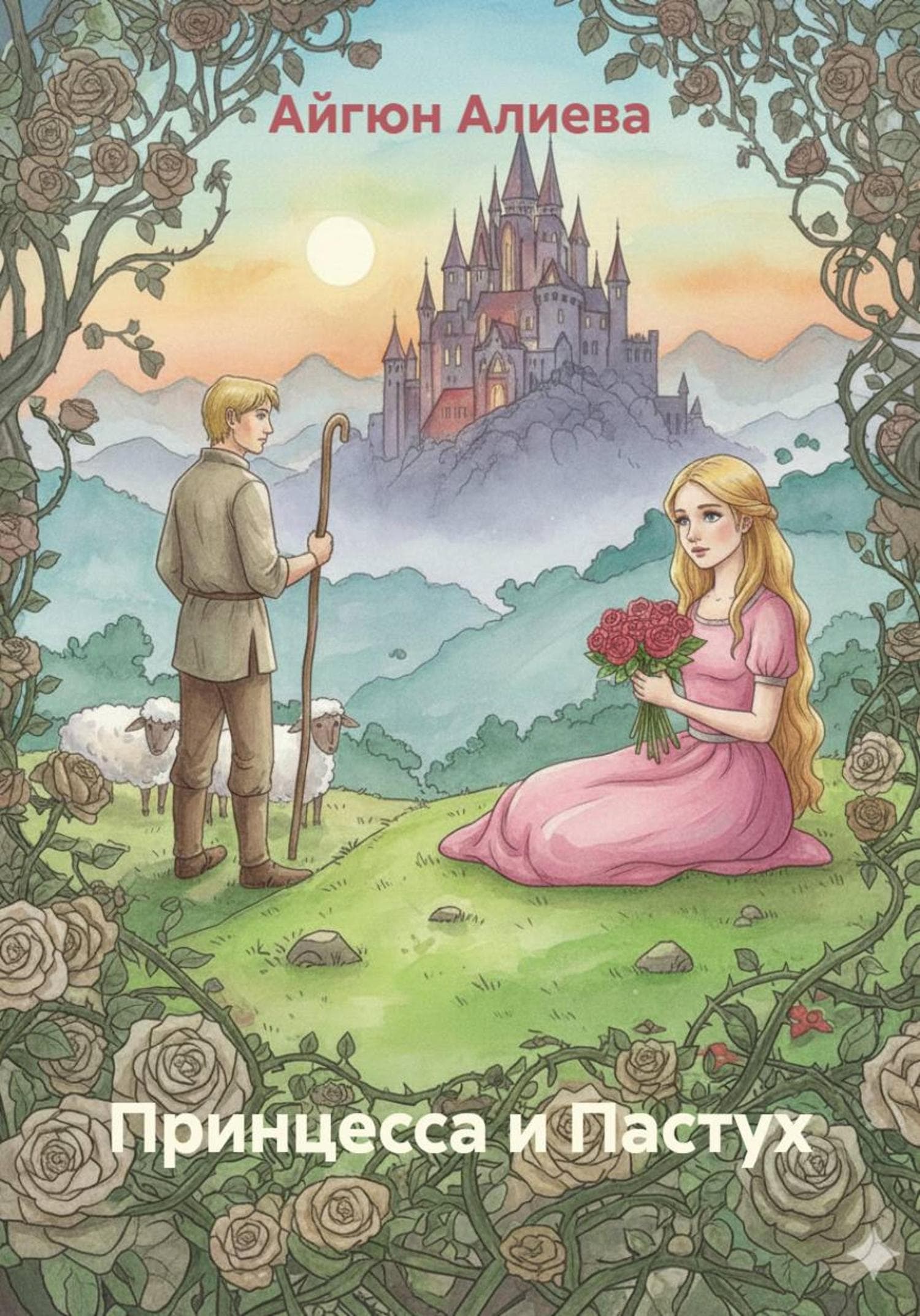 Обложка книги «Принцесса и Пастух» — Амина Алиева