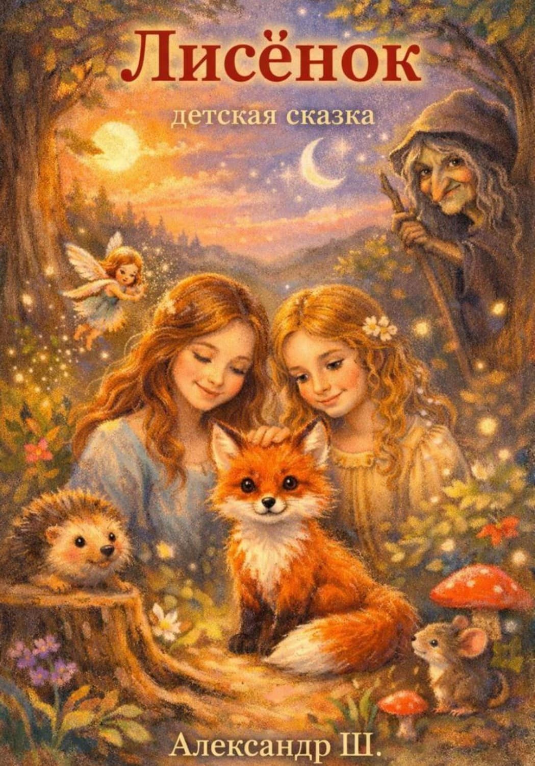 Обложка книги «Лисёнок» — А. Ш