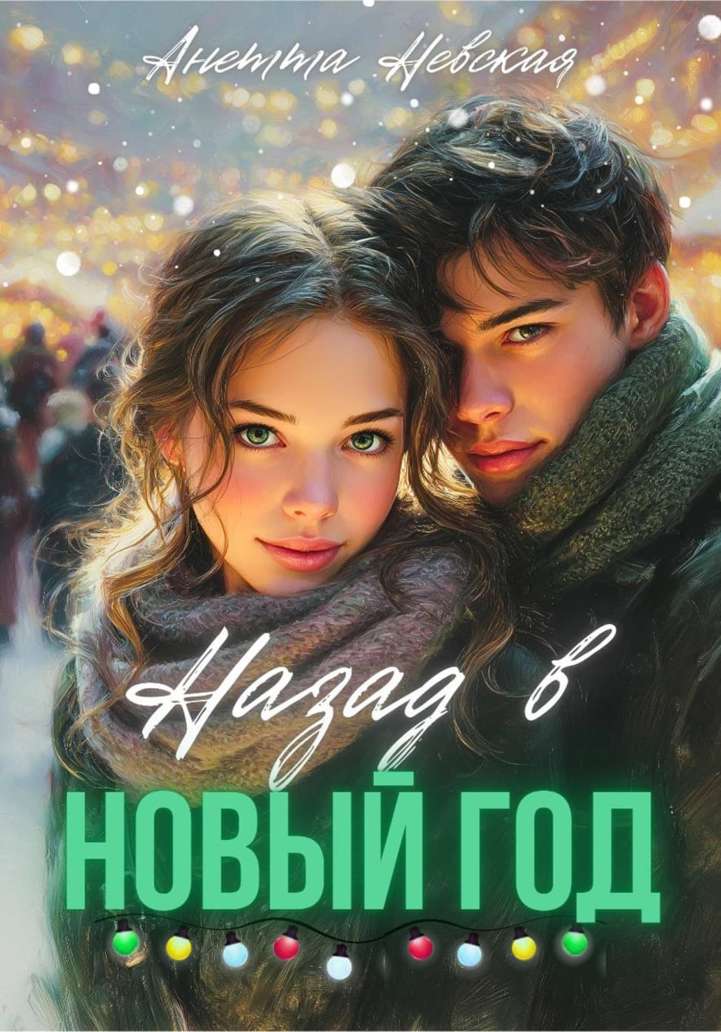 Обложка книги «Назад в Новый год» — А. А. Невская