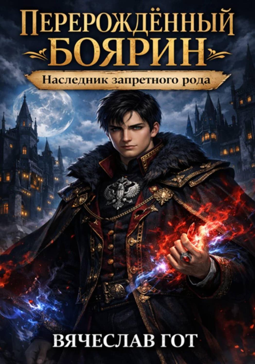Обложка книги «Перерождённый боярин. Наследник запретного рода» — Вячеслав Гот