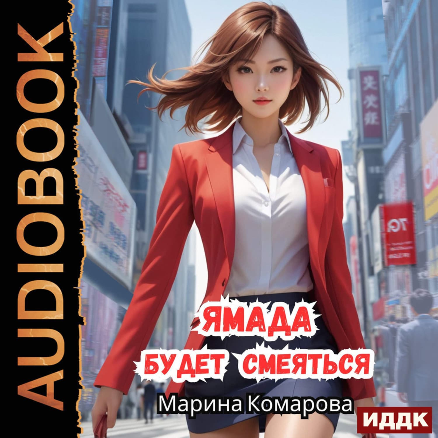 Обложка книги «Ямада будет. Книга 3. Ямада будет смеяться» — Марина Комарова