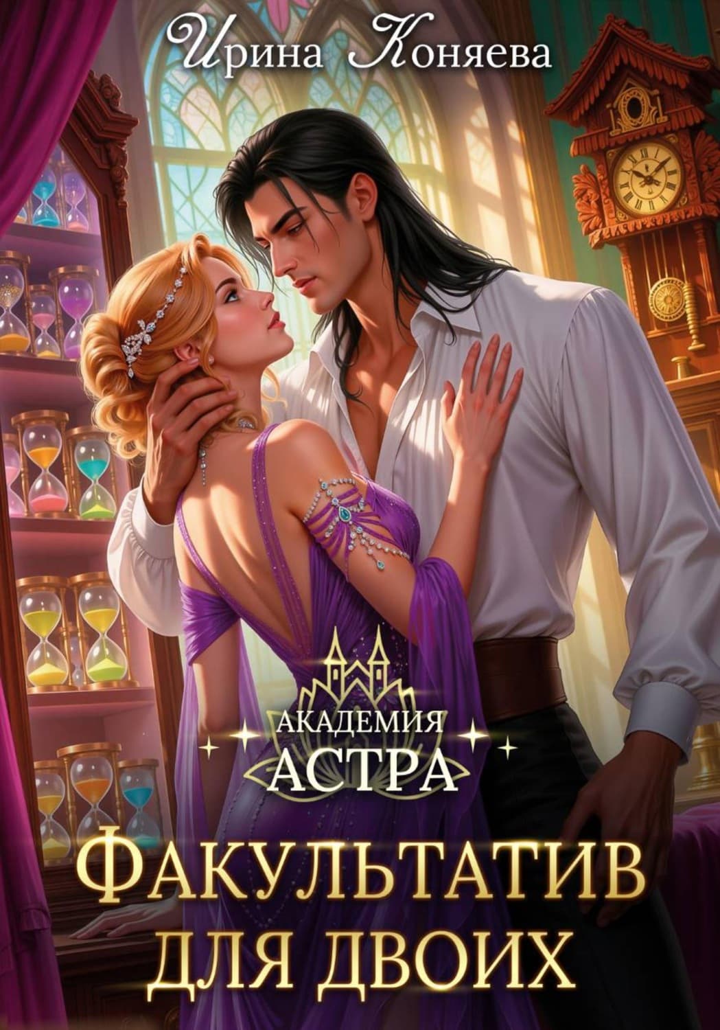 Обложка книги «Академия Астра. Факультатив для двоих» — Ирина Коняева