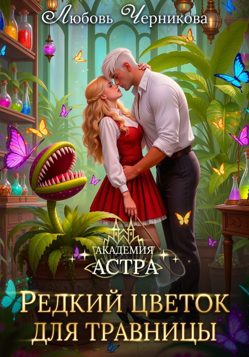 Обложка книги «Академия Астра. Редкий цветок для травницы» — Любовь Черникова
