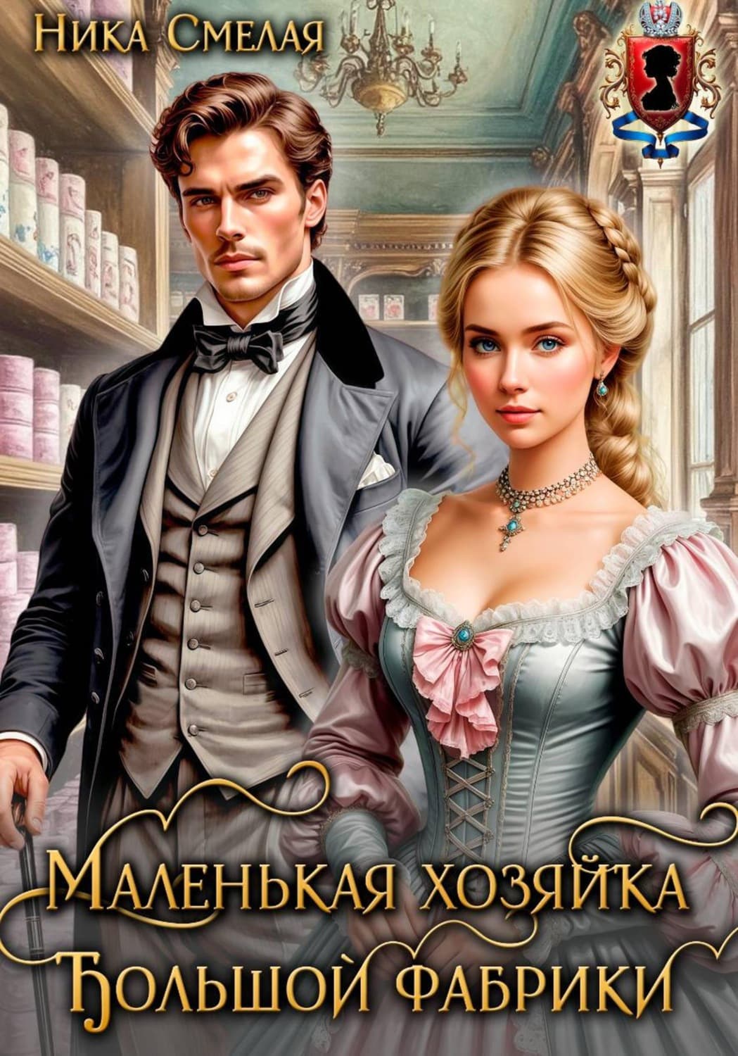 Обложка книги «Маленькая хозяйка большой фабрики» — Ника Смелая