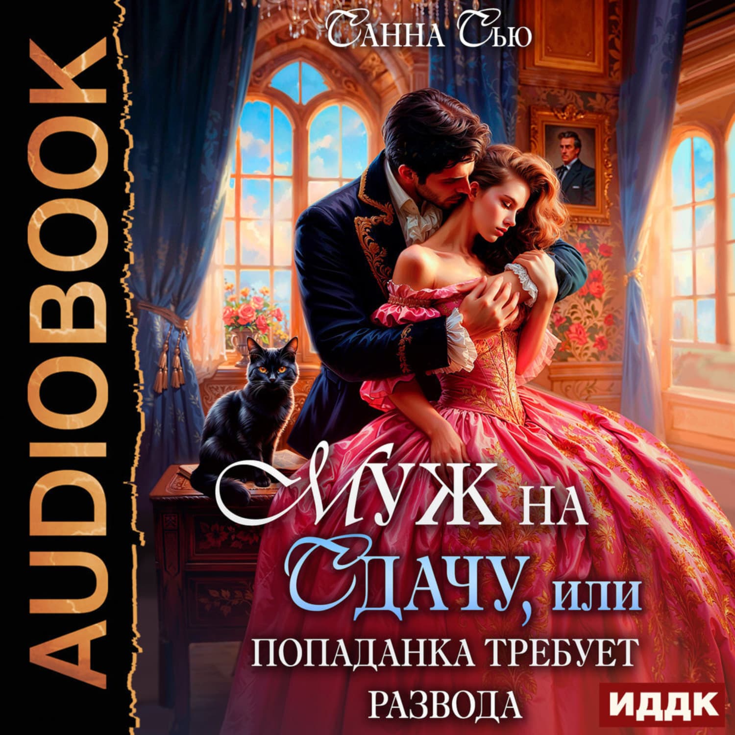 Обложка книги «Муж на сдачу, или Попаданка требует развода» — Санна Сью