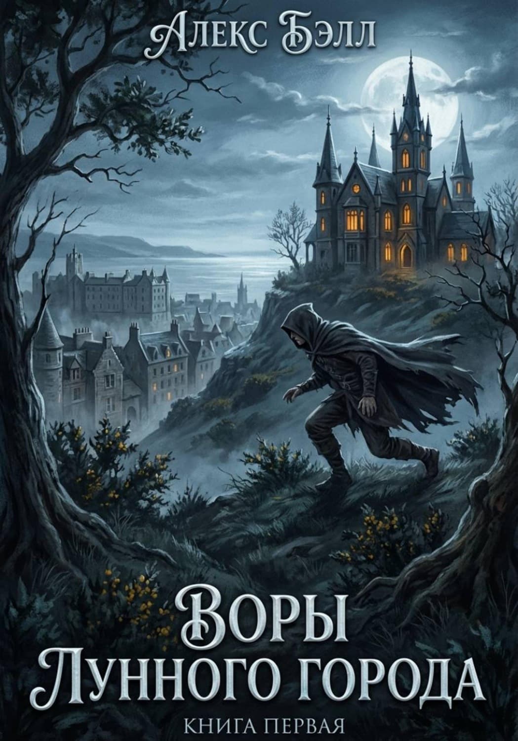 Обложка книги «Воры лунного города. Книга первая» — Алекс Бэлл