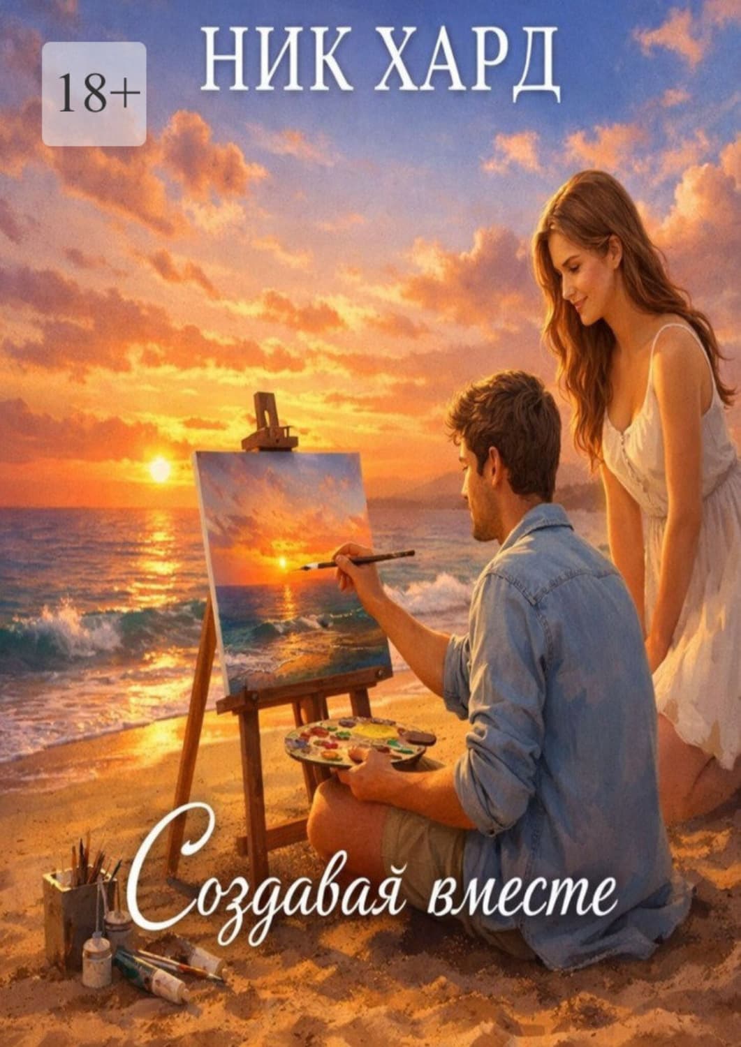 Обложка книги «Создавая Вместе» — Натали Хард