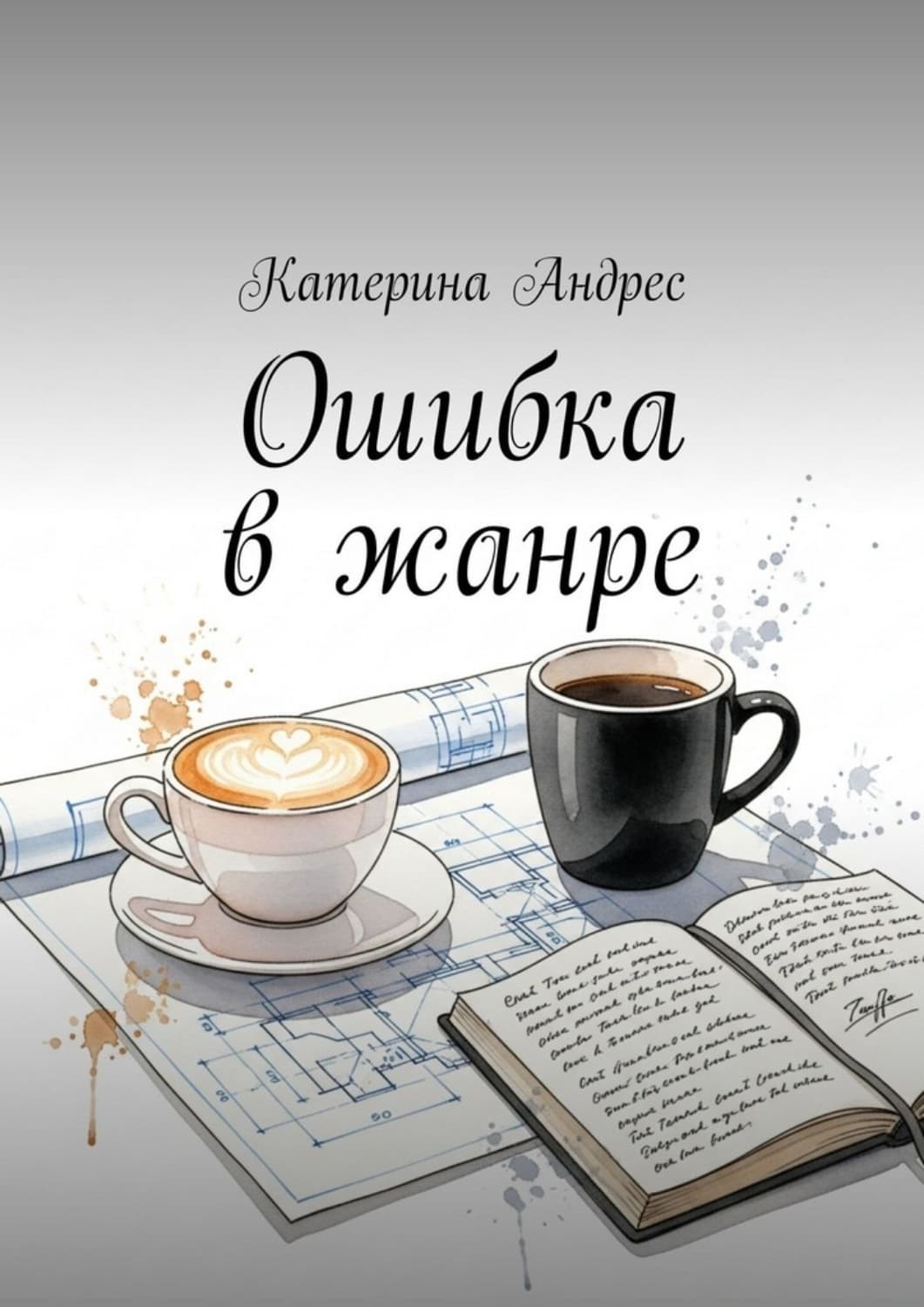 Обложка книги «Ошибка в жанре» — Аллит Катерина