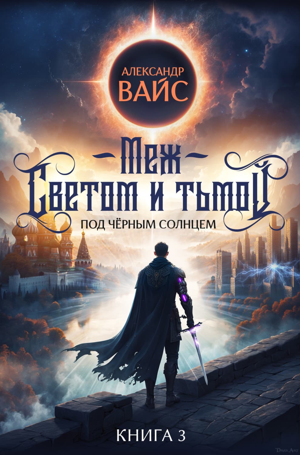 Обложка книги «Меж светом и тьмой. Книга 3» — Александра Вайс