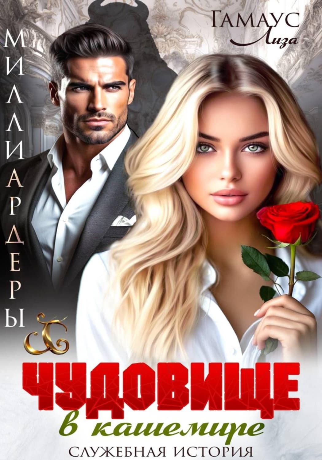 Обложка книги «Чудовище в кашемире» — Лиза Гамаус