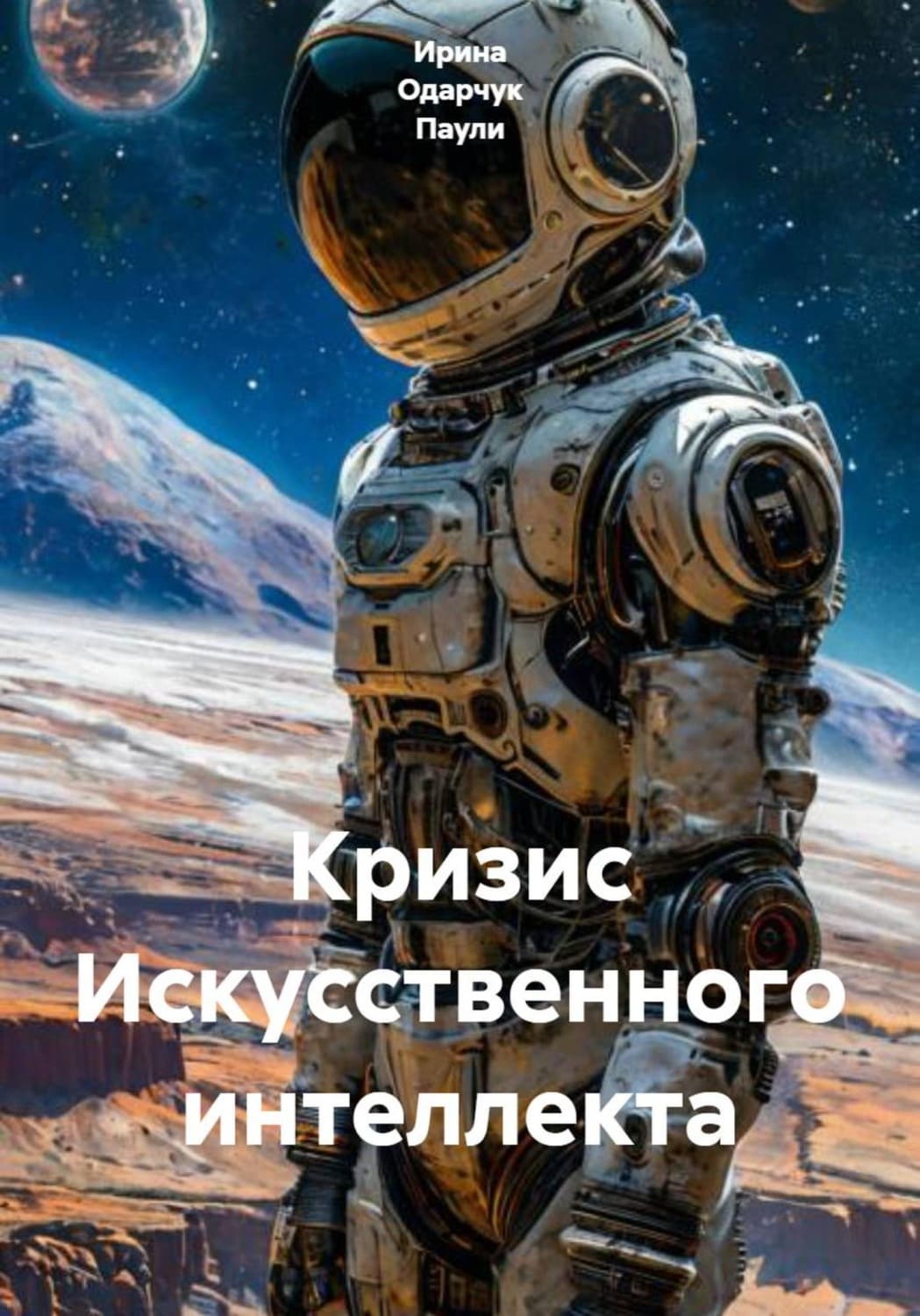 Обложка книги «Кризис Искусственного интеллекта» — Оснач Ирина