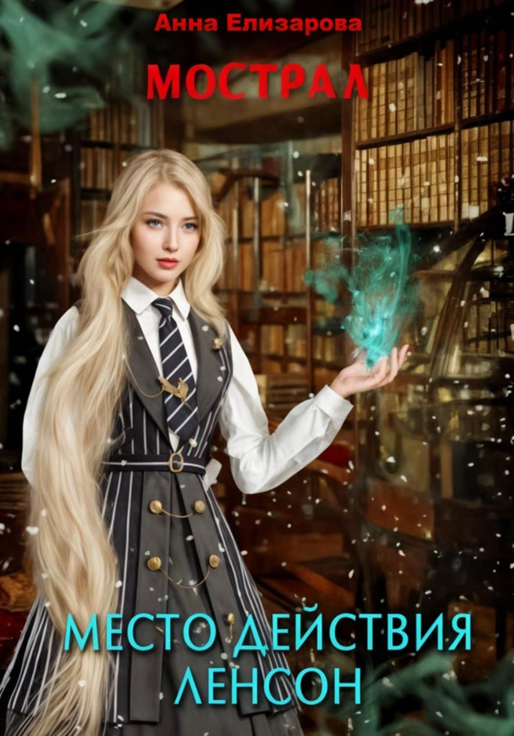 Обложка книги «Мострал. Место действия Ленсон» — Анна Елизарова