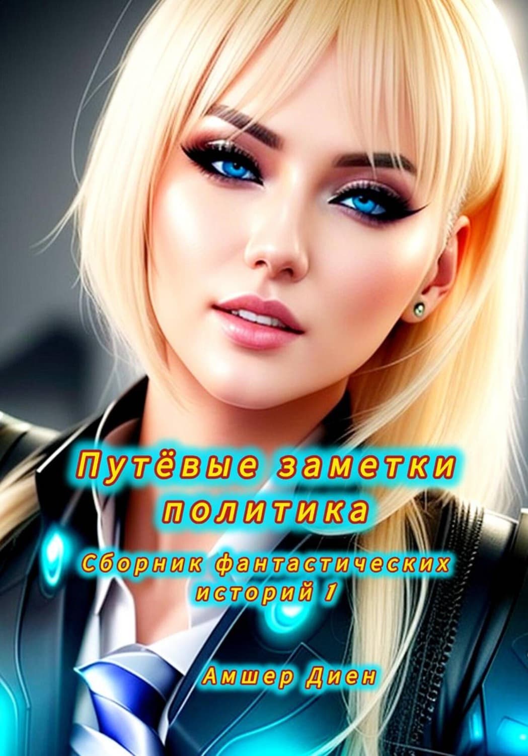 Обложка книги «Путёвые заметки политика. Сборник фантастических рассказов 1» — Амшер Диен