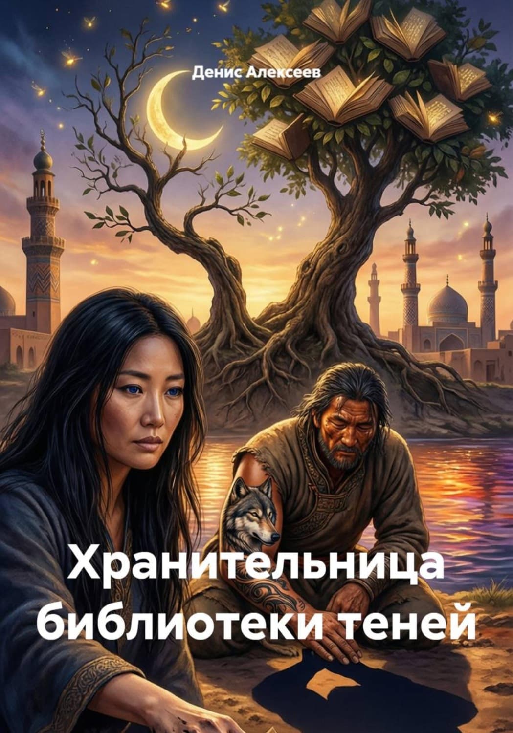 Обложка книги «Хранительница библиотеки теней» — Дмитрий Алексеев