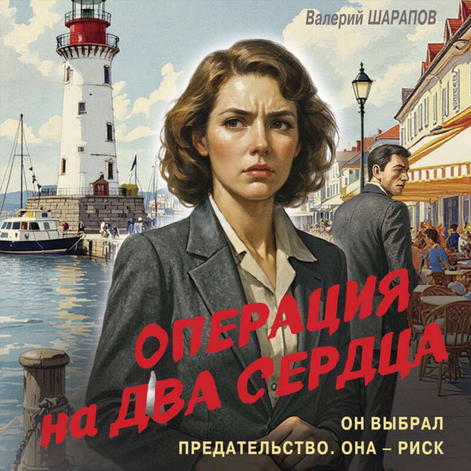 Обложка книги «Операция на два сердца» — Вадим Шарапов