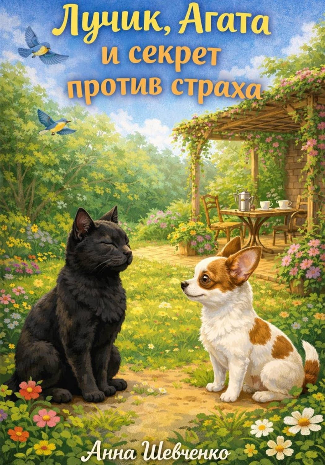 Обложка книги «Лучик, Агата и секрет против страха» — А. А. Шевченко