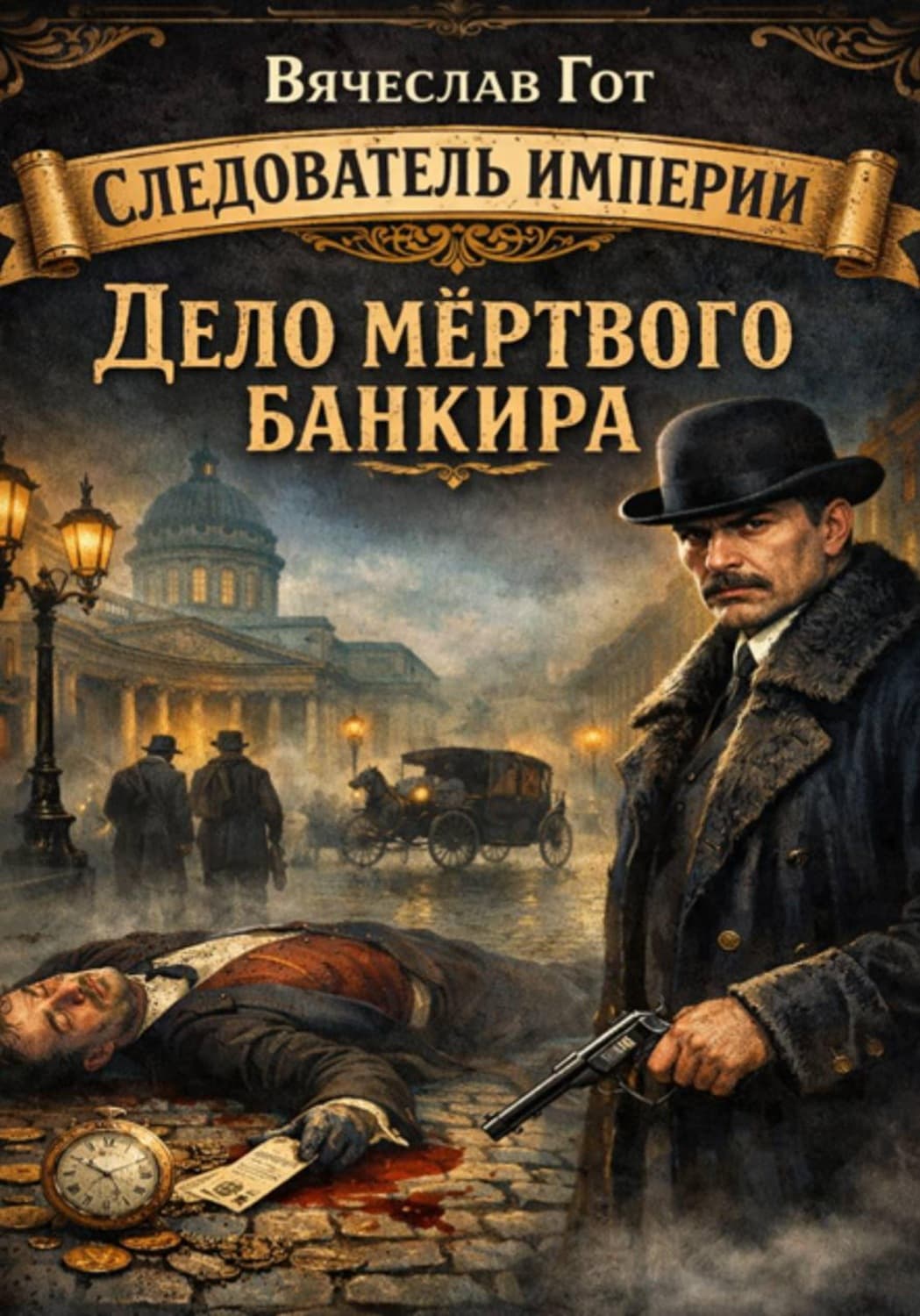 Обложка книги «Дело мёртвого банкира» — Вячеслав Гот