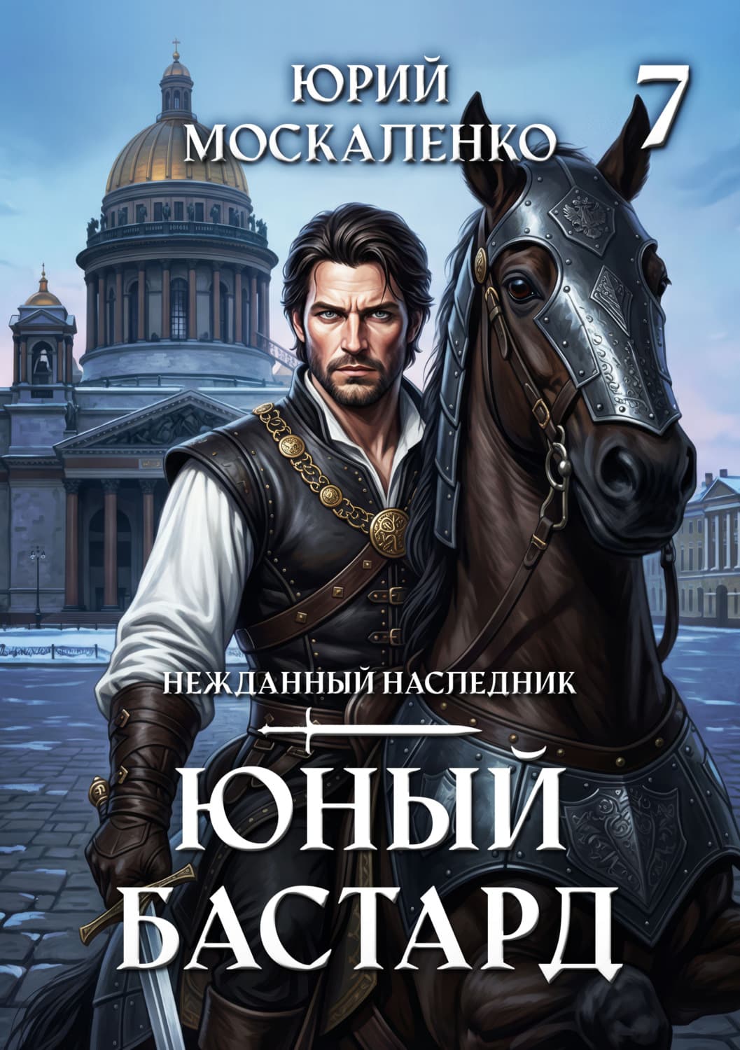 Обложка книги «Юный бастард. Книга седьмая» — Юрий Москаленко