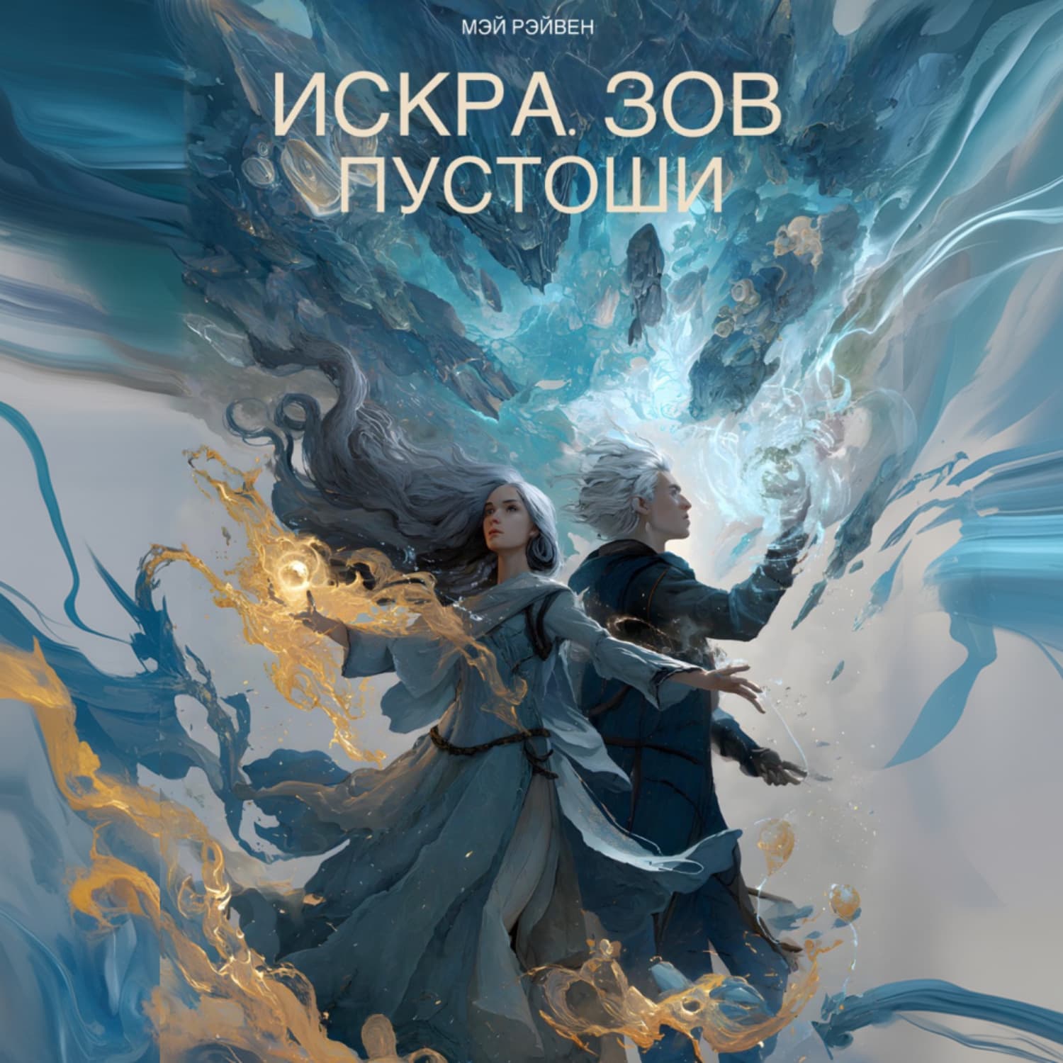Обложка книги «Искра. Зов Пустоши» — Мария Рэйвен