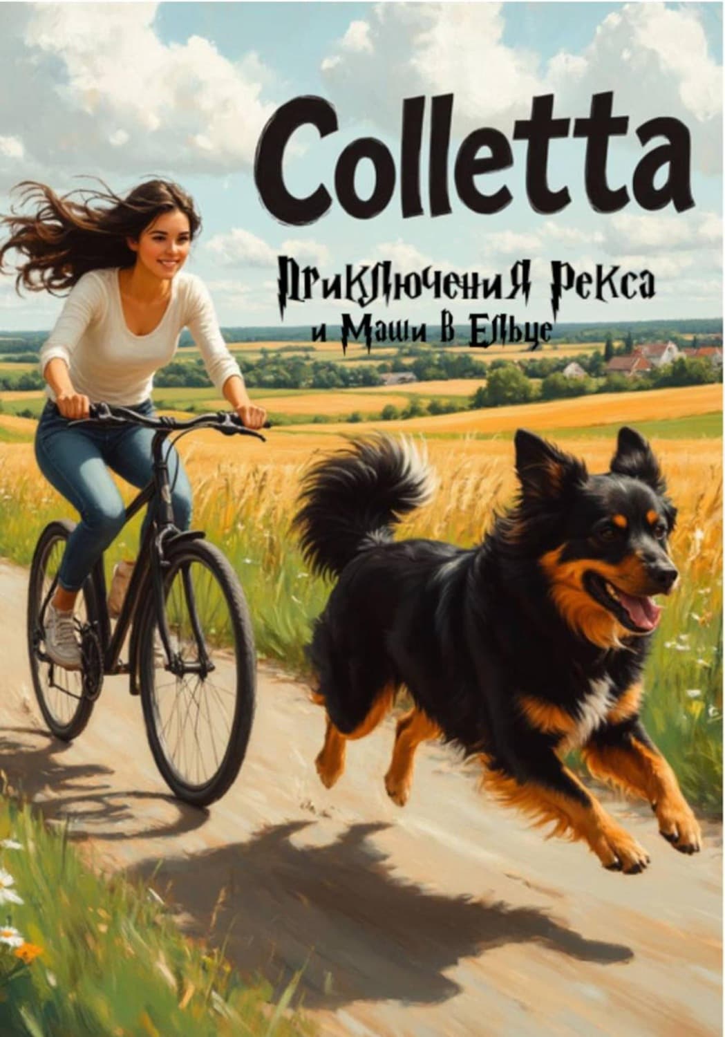 Обложка книги «Приключения Рекса и Маши в Ельце» — Коллетта Сайджаяни