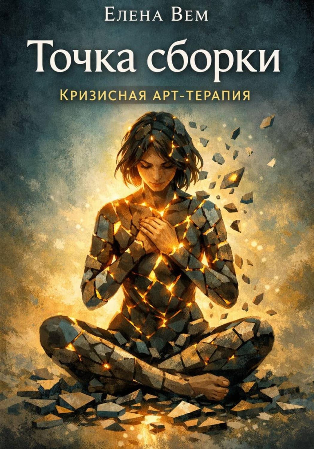 Обложка книги «Точка сборки. Кризисная арт-терапия» — Елена Вем