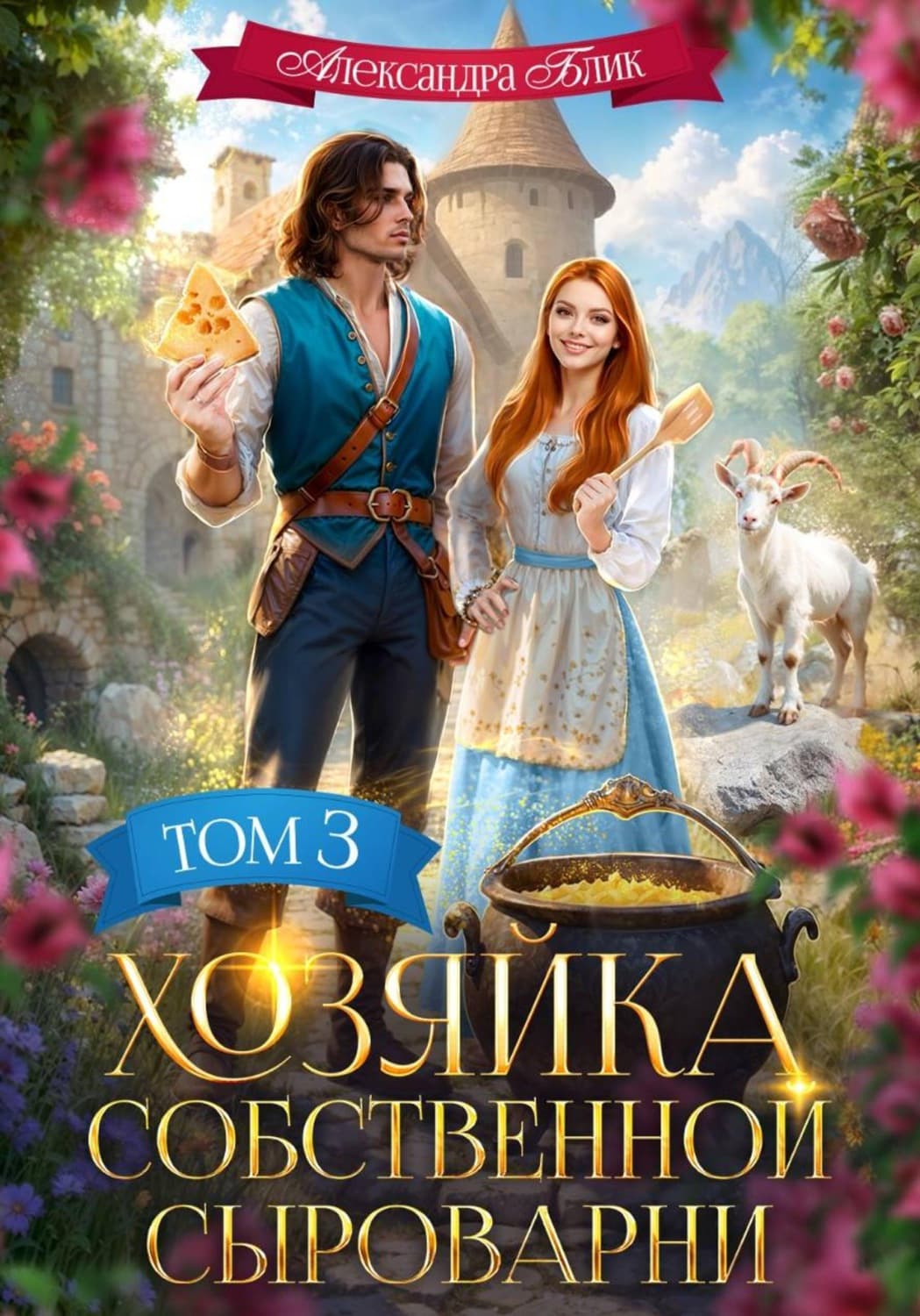 Обложка книги «Хозяйка собственной сыроварни. Том 3» — Александра Блик