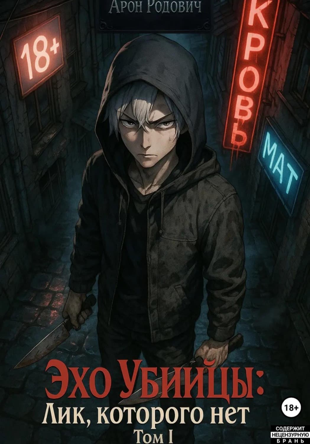 Обложка книги «Эхо Убийцы. Лик, которого нет. Том 1» — Арон
