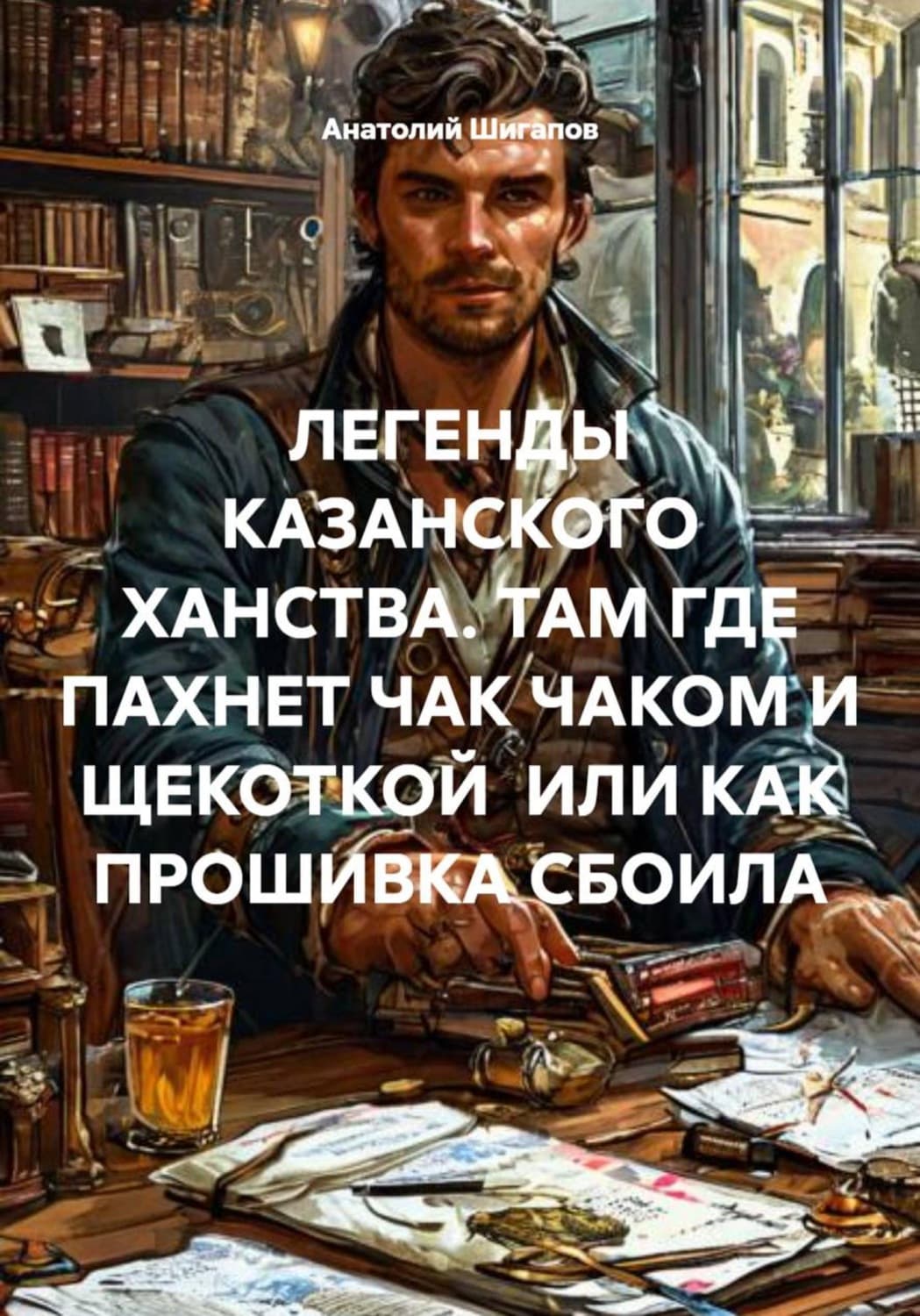 Обложка книги «Легенды казанского ханства. там где пахнет чак чаком и щекоткой или как прошивка сбоила» — Артур Шигапов