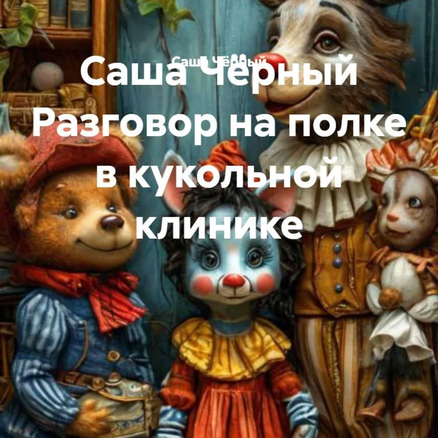 Обложка книги «Саша Чёрный Разговор на полке в кукольной клинике» — Саша Чёрный