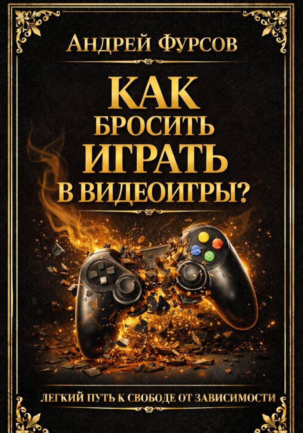 Обложка книги «Как бросить играть в видеоигры?» — Андрей Фурсов