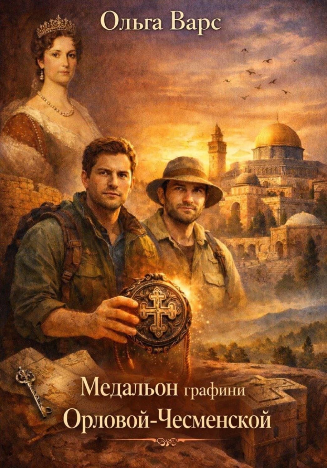 Обложка книги «Медальон графини Орловой-Чесменской» — Ольга Варс