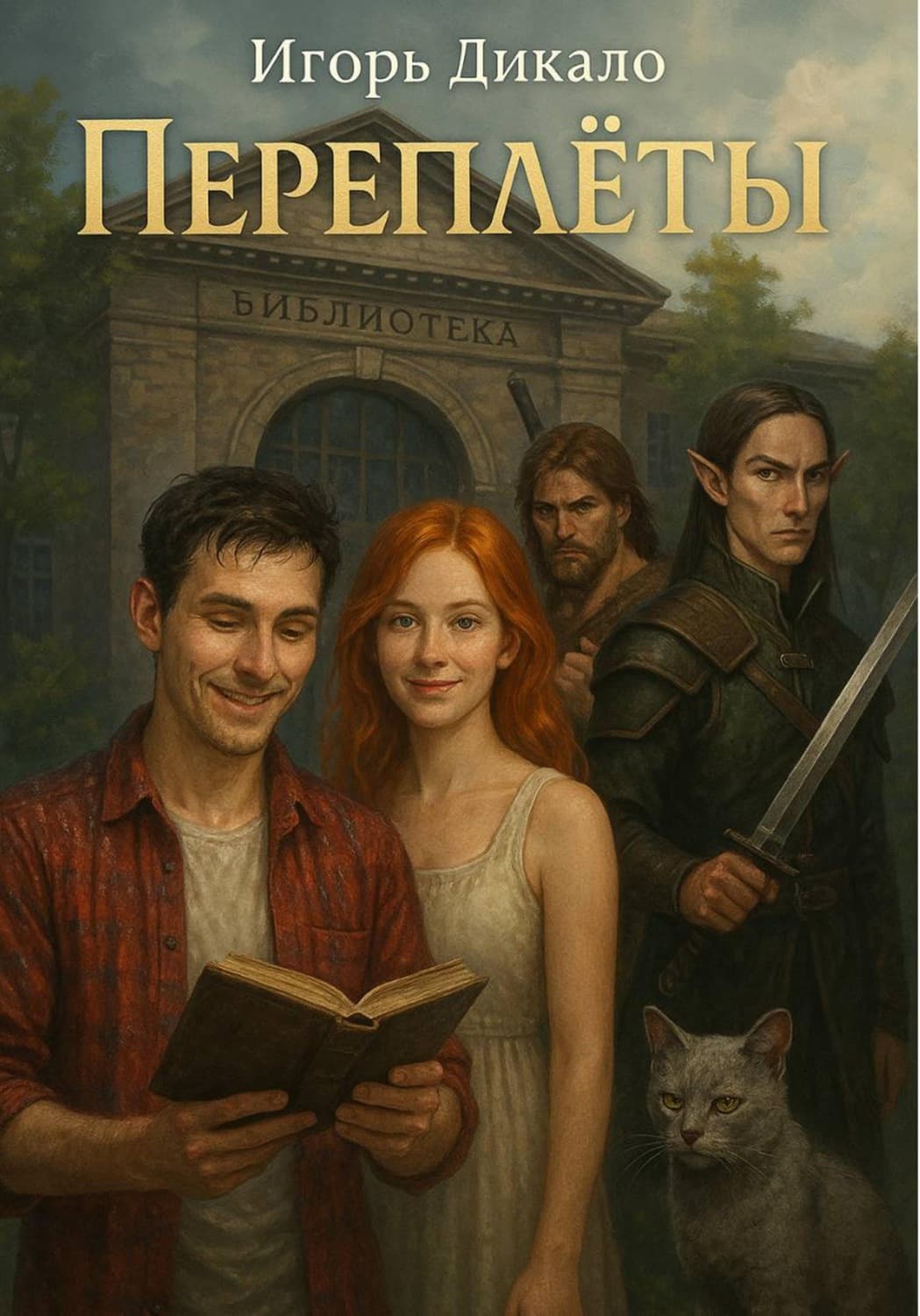 Обложка книги «Переплёты» — Игорь Дикало