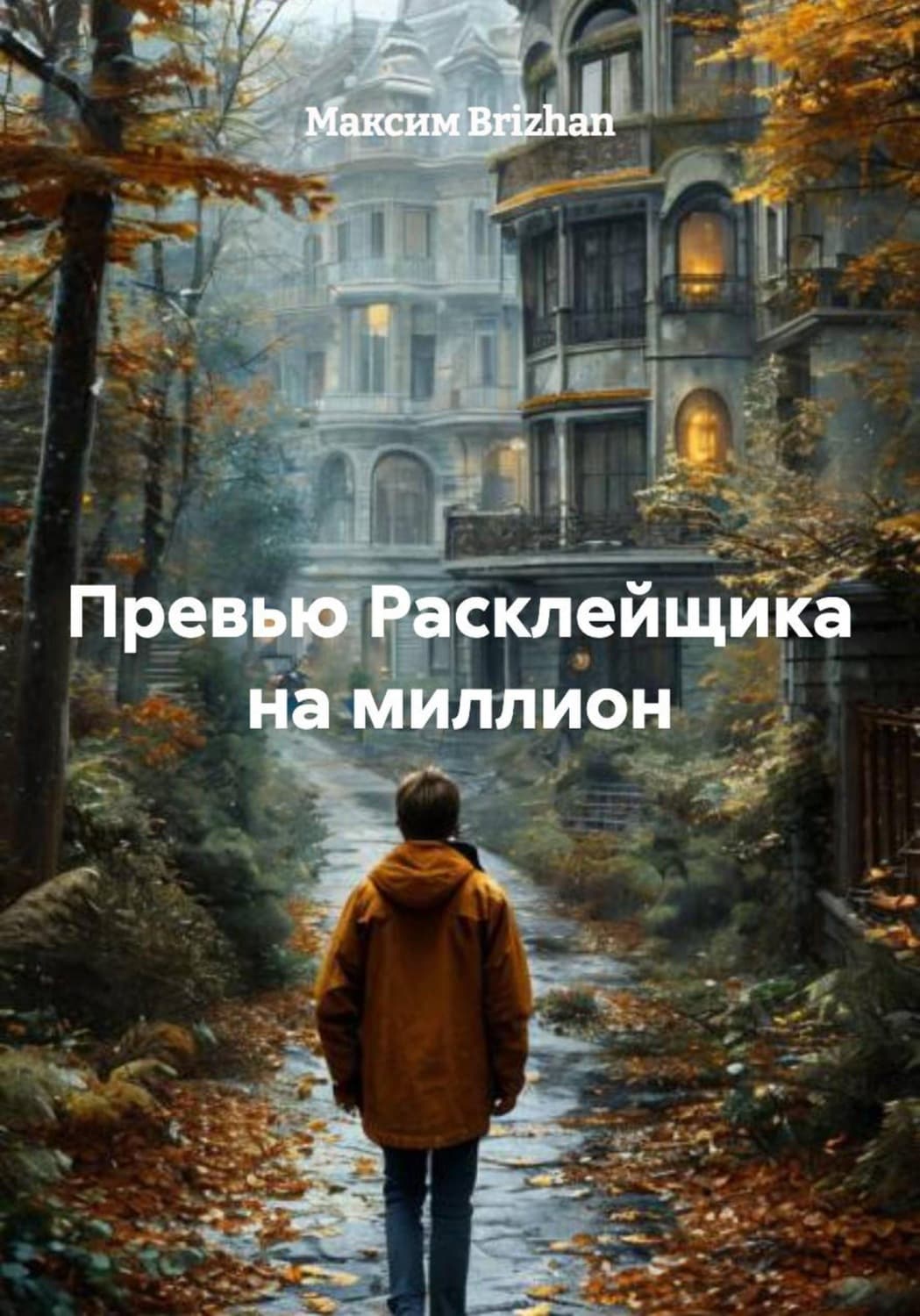 Обложка книги «Превью Расклейщика на миллион» — Максим Брижан