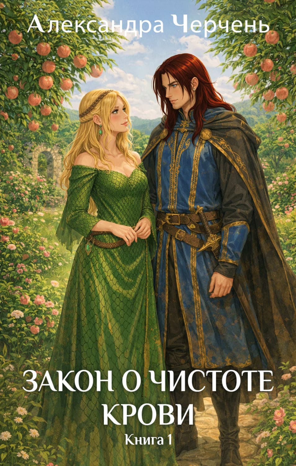 Обложка книги «Закон о чистоте крови. Книга 1» — Александра Черчень