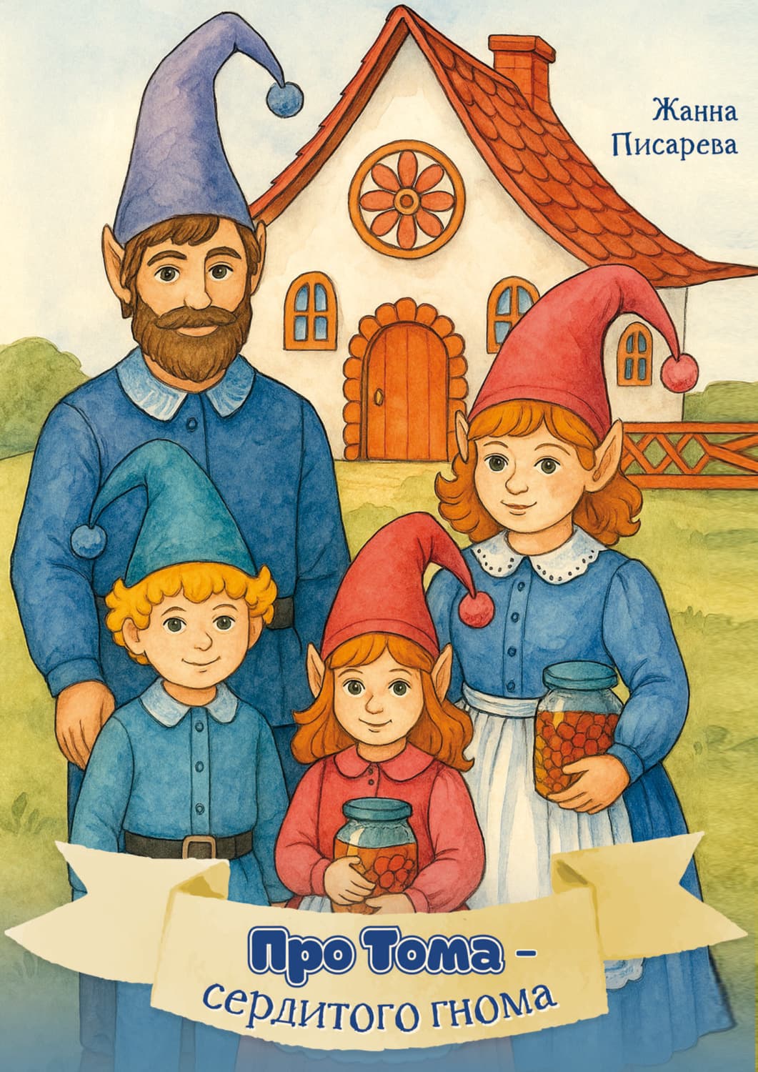 Обложка книги «Сказка про Тома – сердитого гнома» — Жанна Писарева