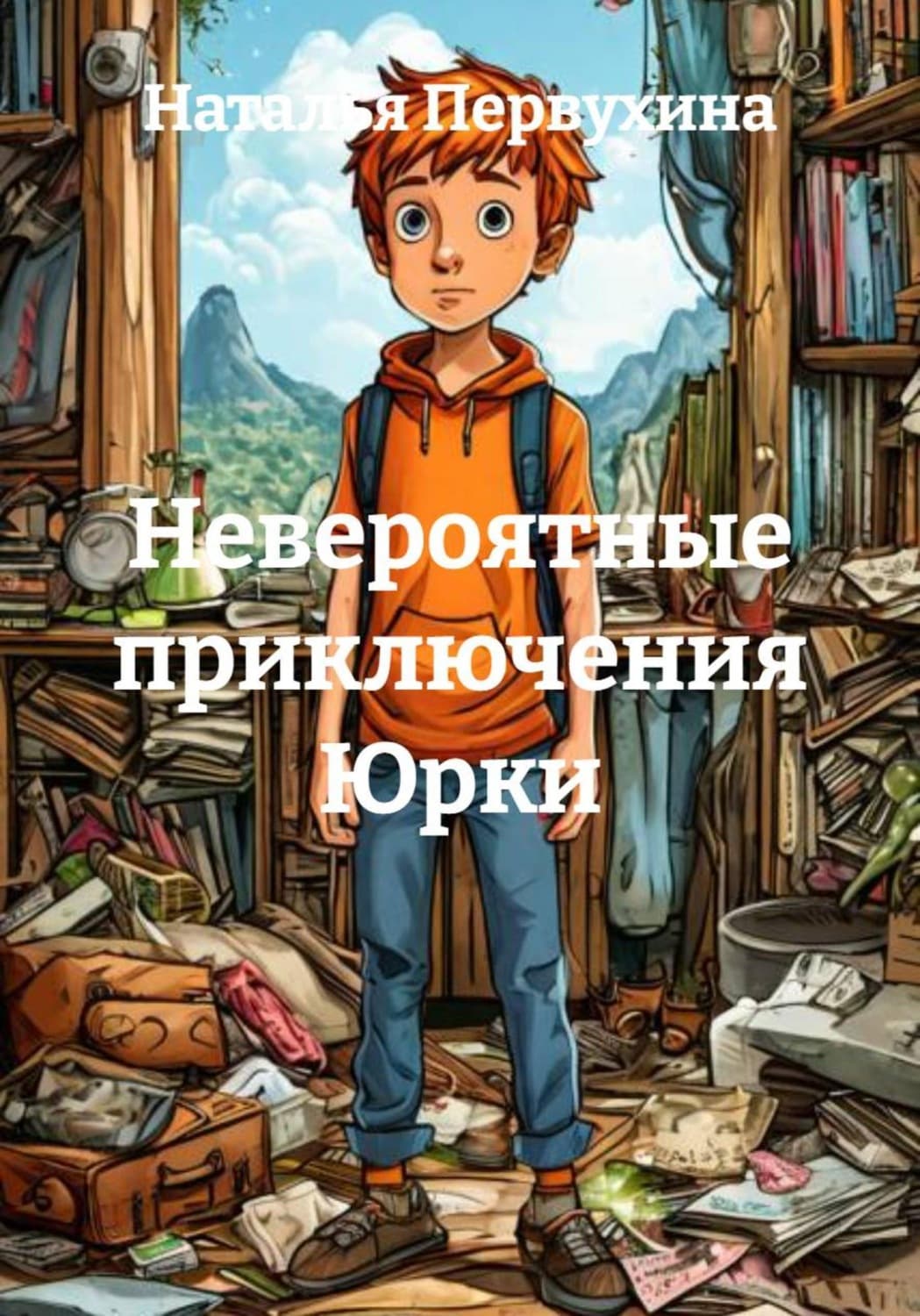 Обложка книги «Невероятные приключения Юрки» — Надежда Первухина