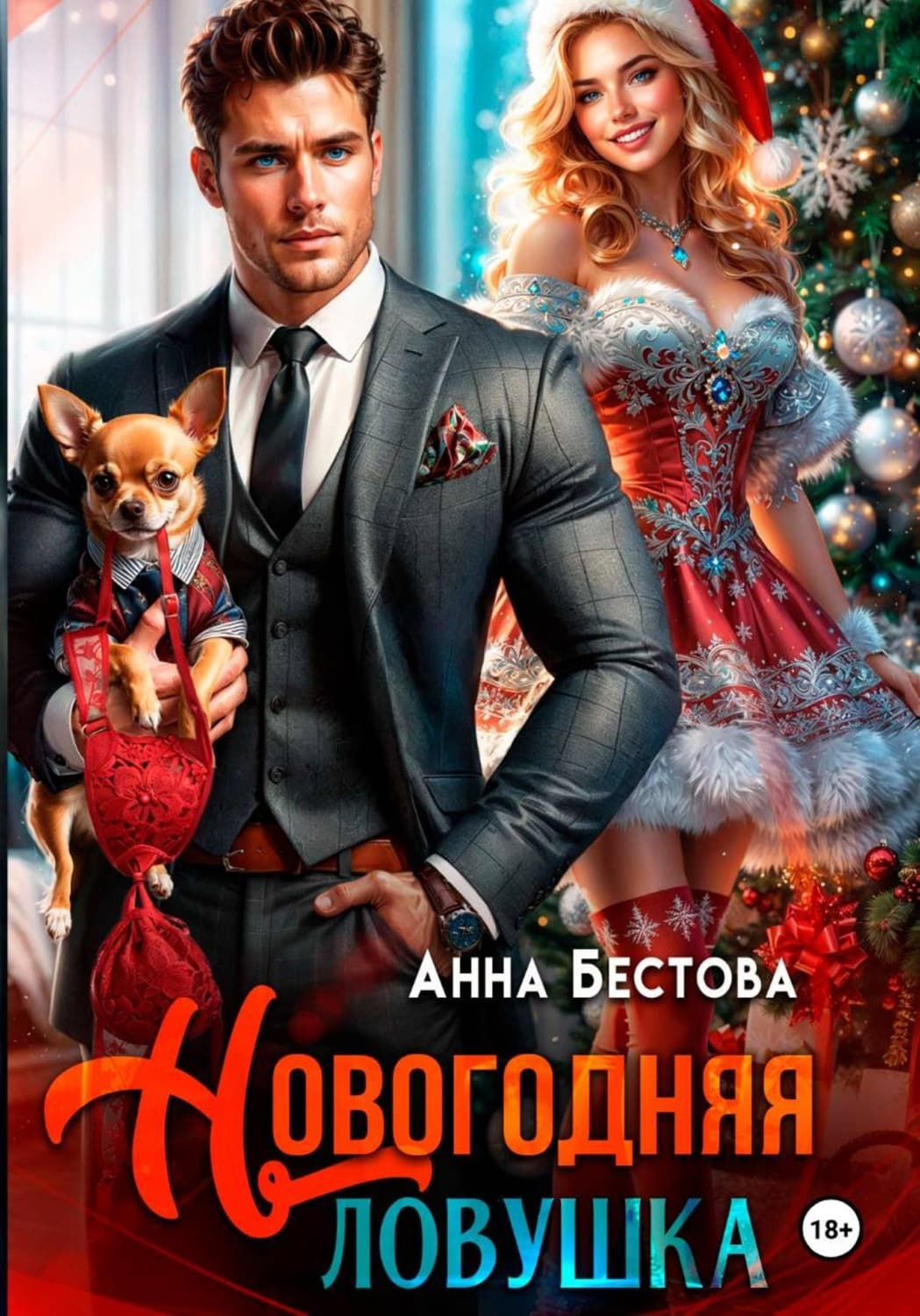 Обложка книги «Новогодняя ловушка» — Анна Бестова