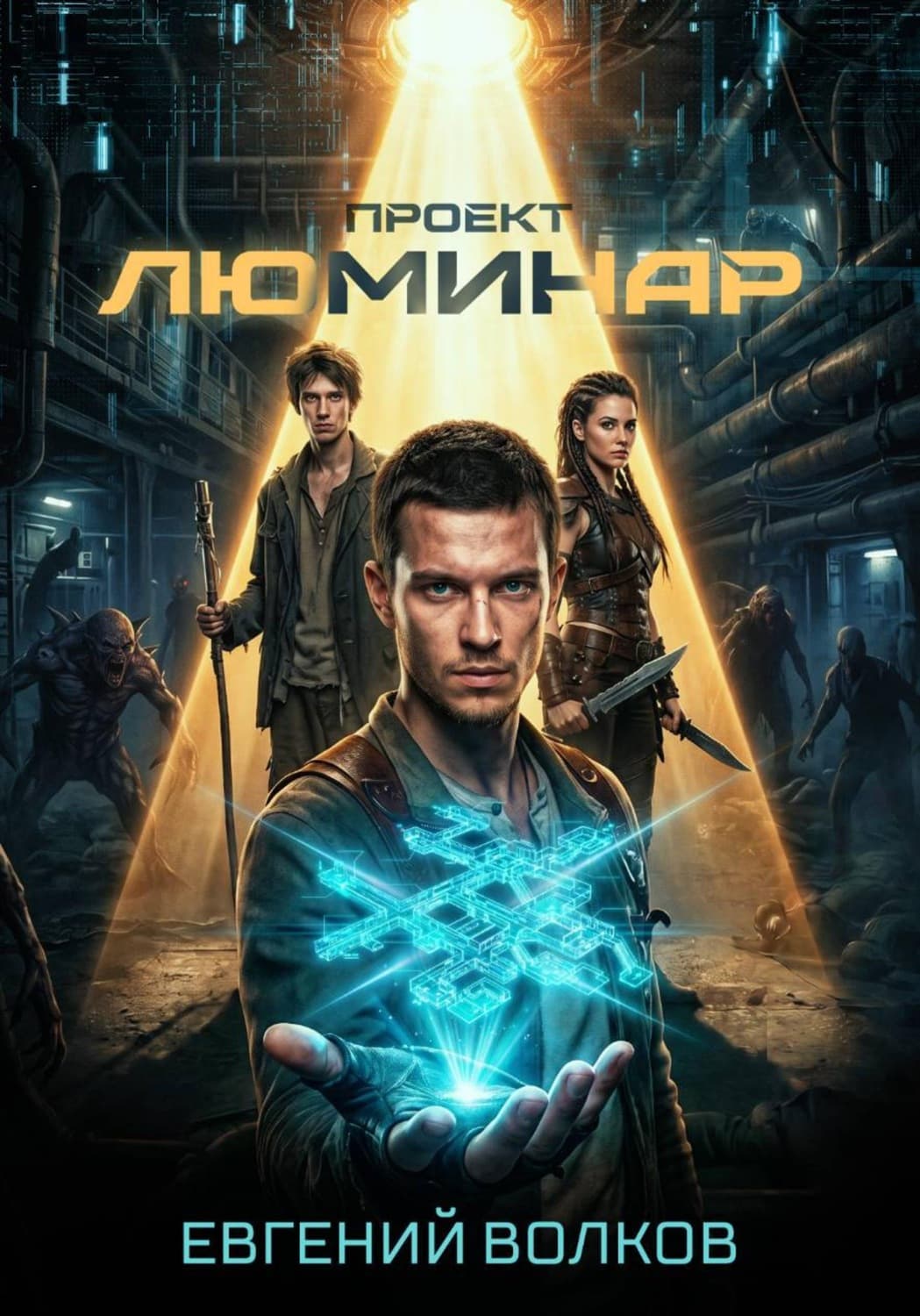 Обложка книги «Проект Люминар» — Евгений Волков