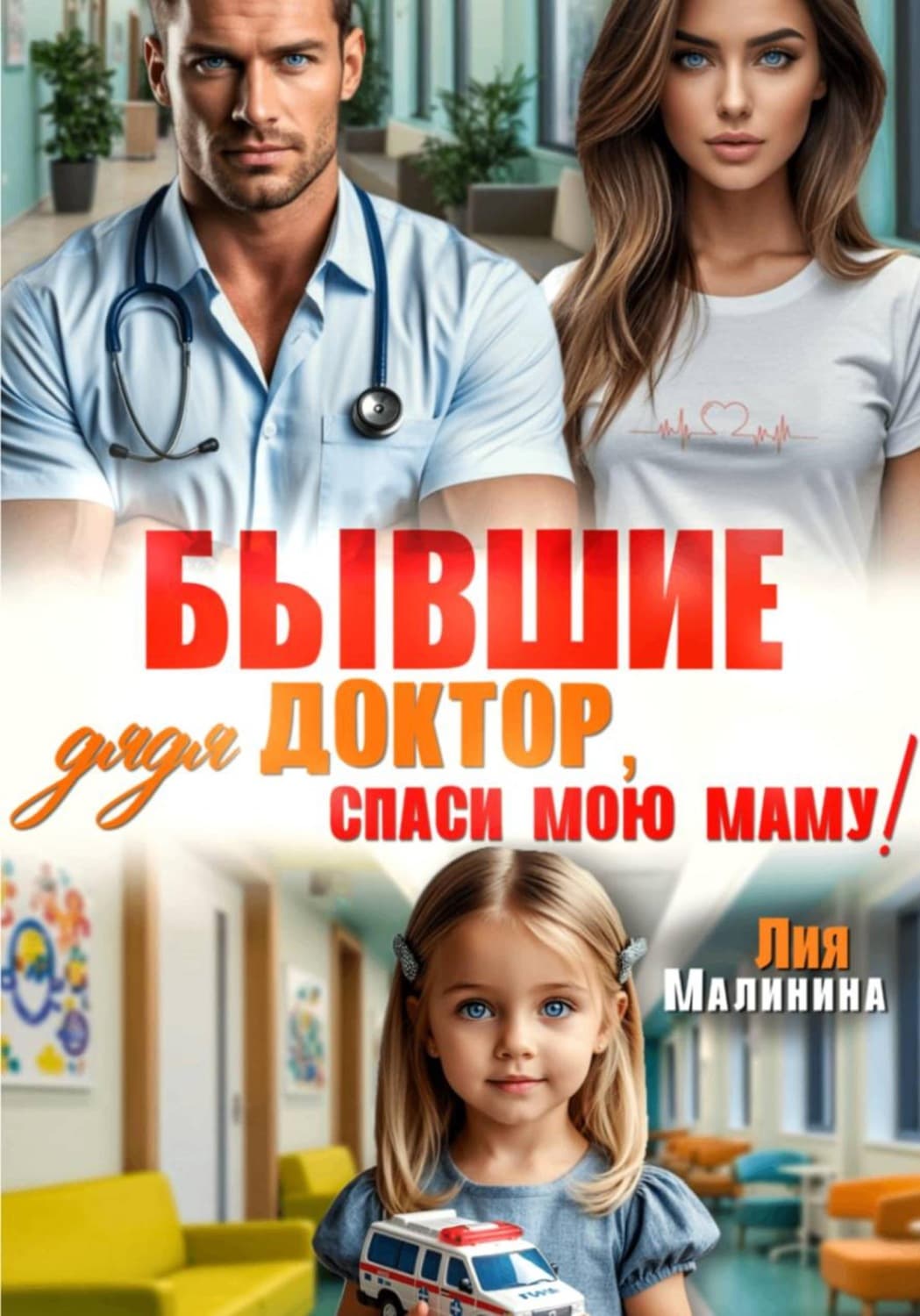 Обложка книги «Бывшие. Дядя доктор, спаси мою маму» — Лина Малинина