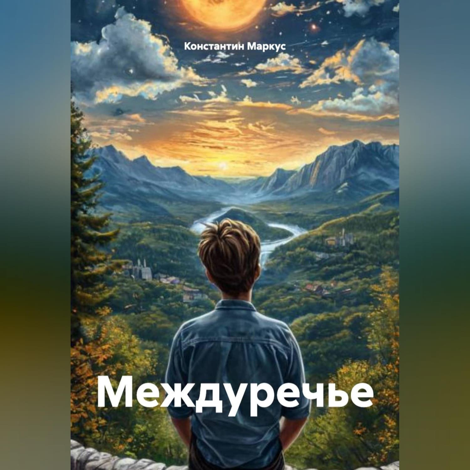 Обложка книги «Междуречье» — Монэ Константин