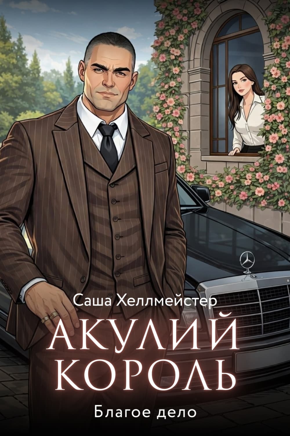 Обложка книги «Акулий король. Серия 1. Благое дело» — Саша Хеллмейстер