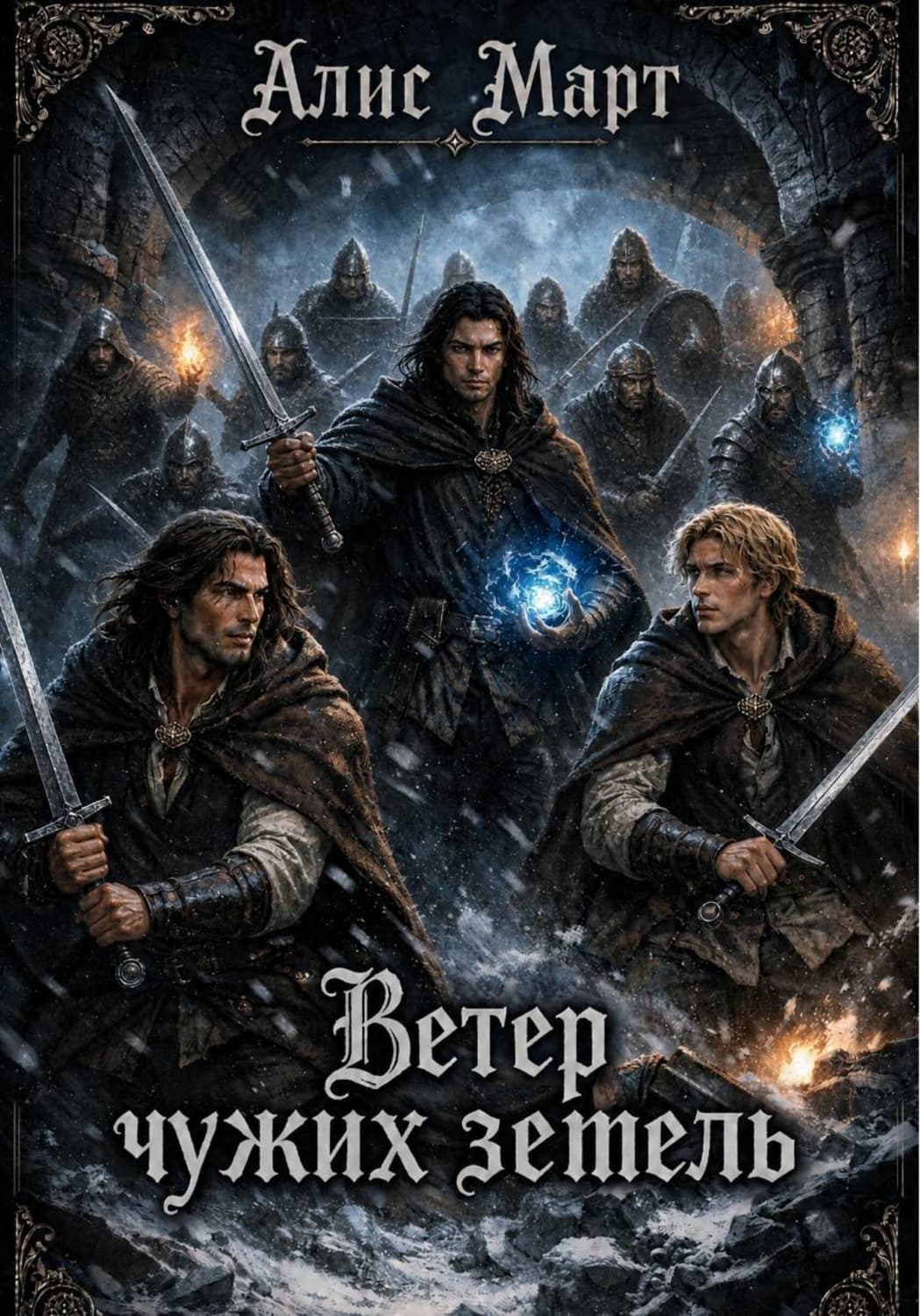 Обложка книги «Ветер чужих земель» — Александр Март