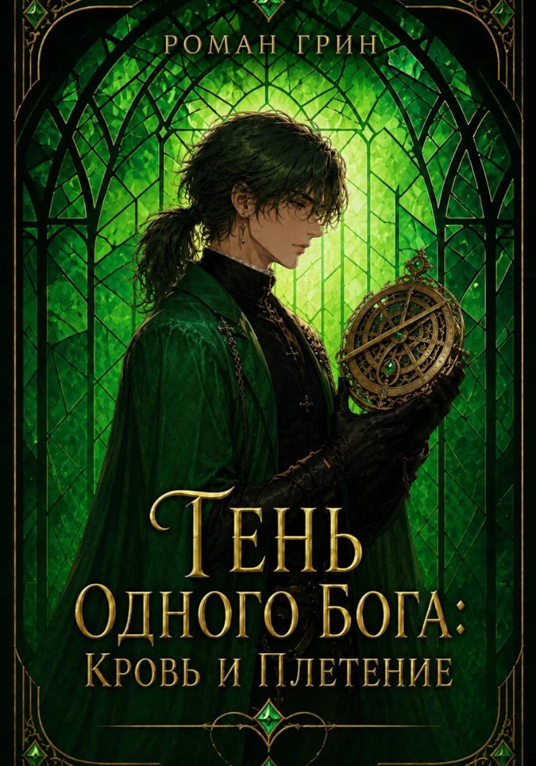 Обложка книги «Тень Одного Бога: Кровь и Плетение» — Роберт Грин