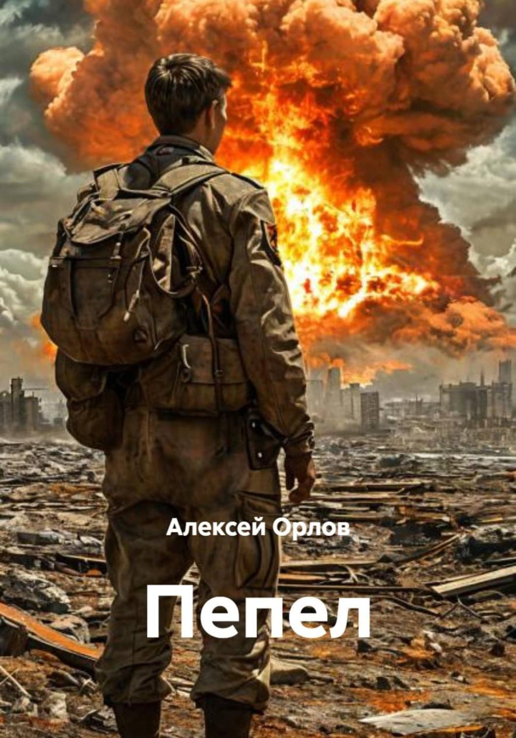 Обложка книги «Пепел» — Алекс Орлов