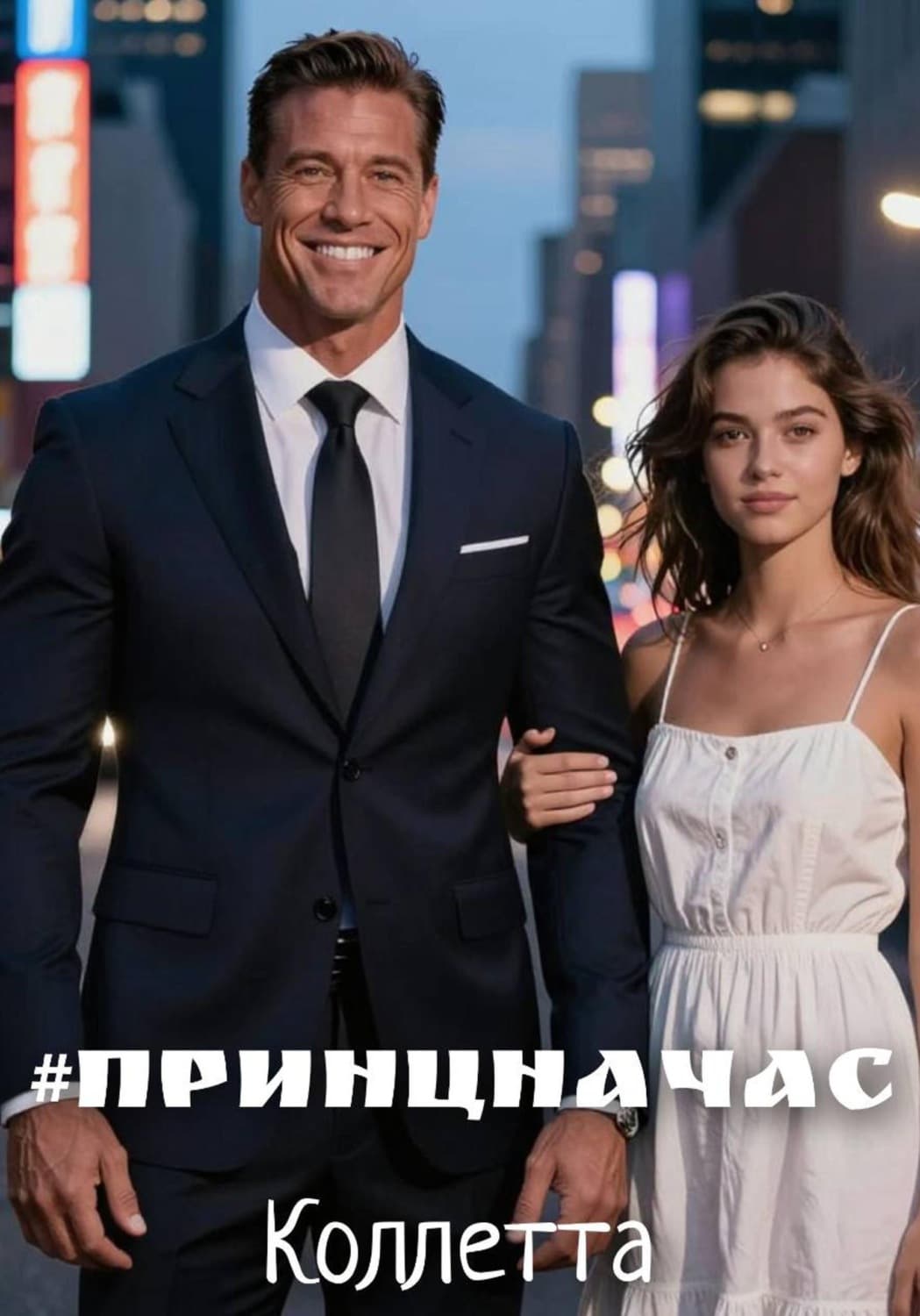 Обложка книги «#ПринцНаЧас» — Коллетта Сайджаяни