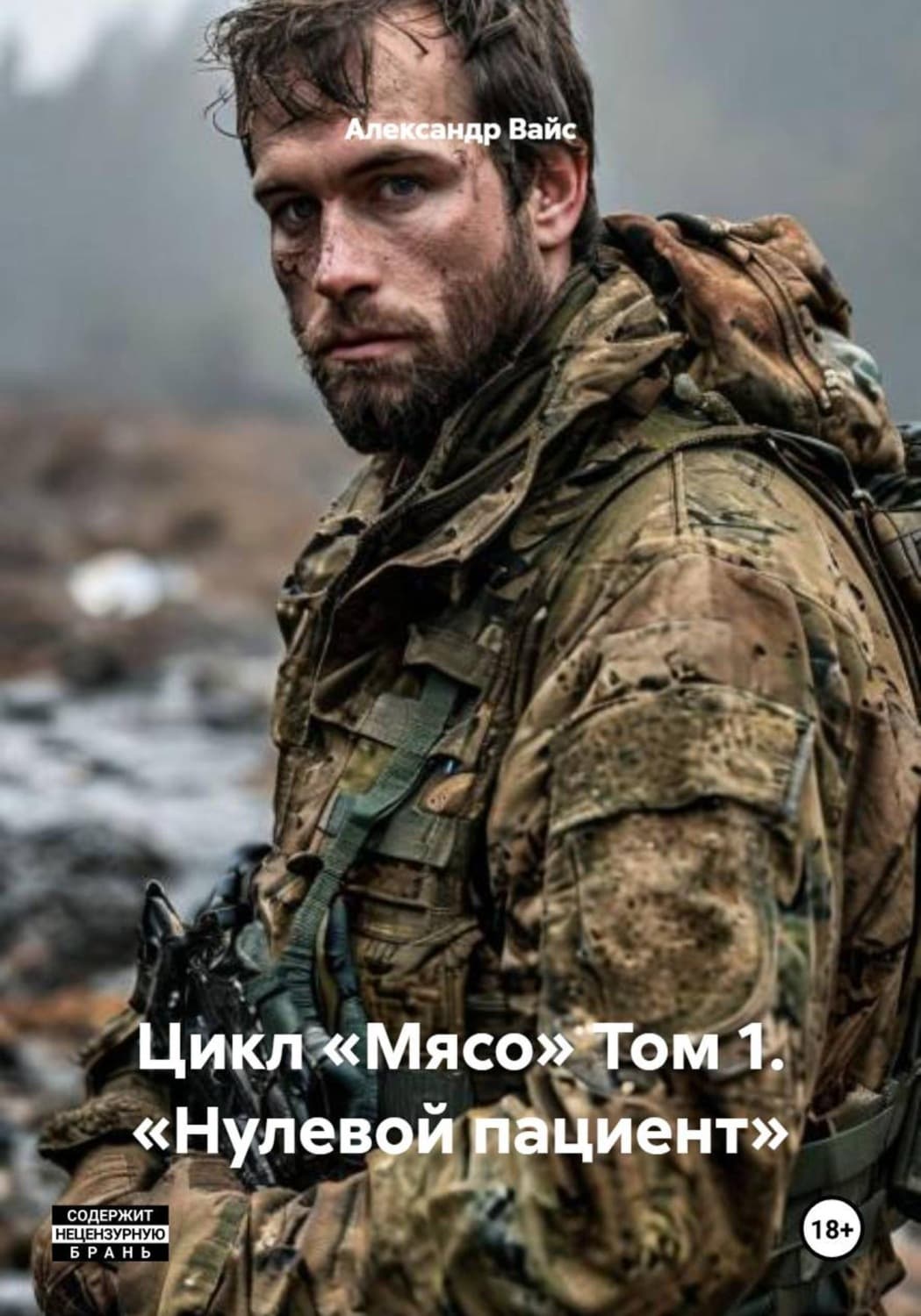 Обложка книги «Цикл «Мясо» Том 1. «Нулевой пациент»» — Александра Вайс
