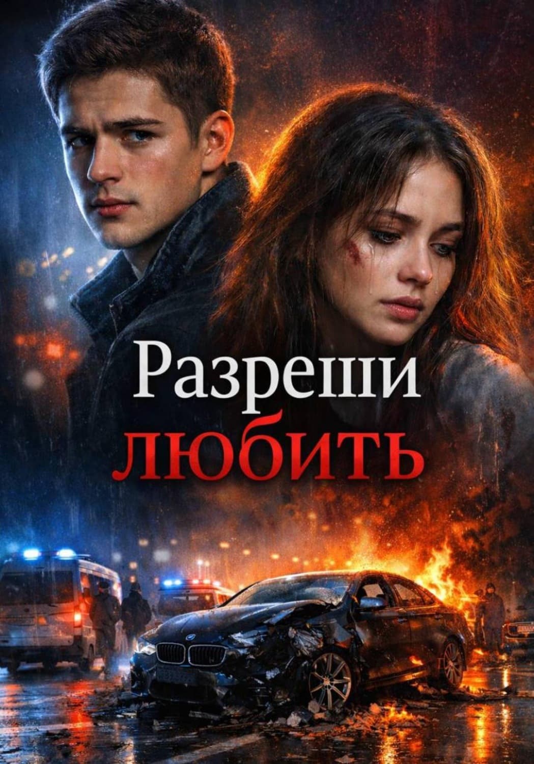 Обложка книги «Разреши любить» — Николай Попов